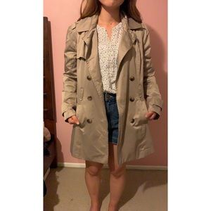 Beige Trench Coat